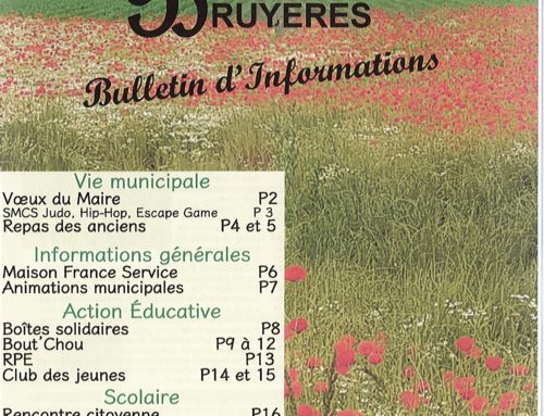 Bulletin trimestriel