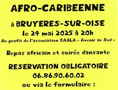 Soirée Afro-Caribéenne de SAALA à Bruyères-sur-Oise