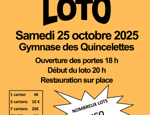 Loto du Comité des Fêtes – Samedi 25 octobre 2025