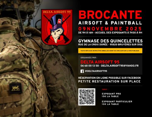 Brocante Airsoft & Paintball – Dimanche 9 novembre 2025